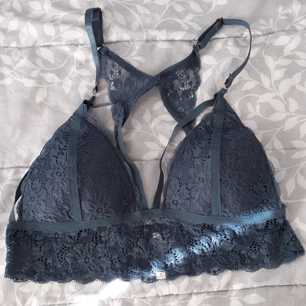 Charlotte Russe Blue Bralette medium